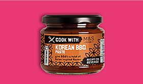 Cook with M&S Korean BBQ paste