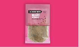 Cook with M&S magic sprinkle