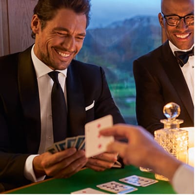 David Gandy wearing dinner jacket tuxedo