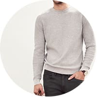 Mens jeans and jumper 