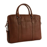 Mens brown leather bag