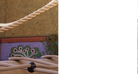 Children wearing M&S school uniform