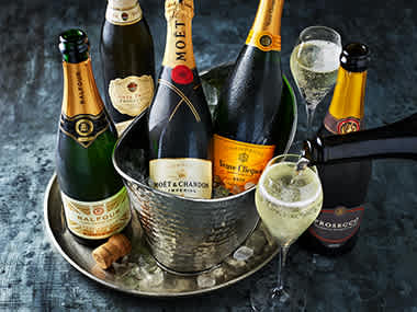 A selection of fizz