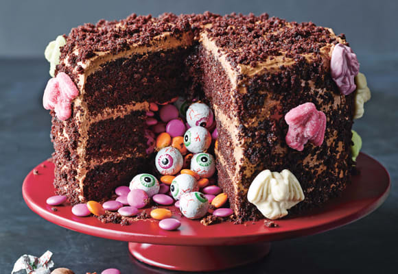 A Halloween chocolate cake recipe