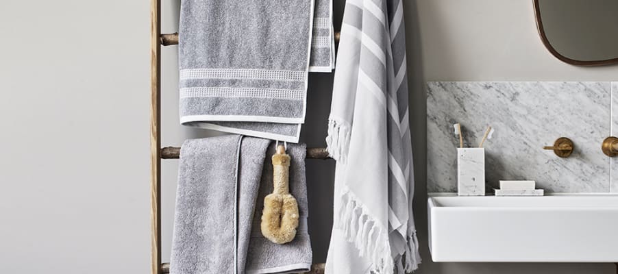 Marks and spencer online grey towels