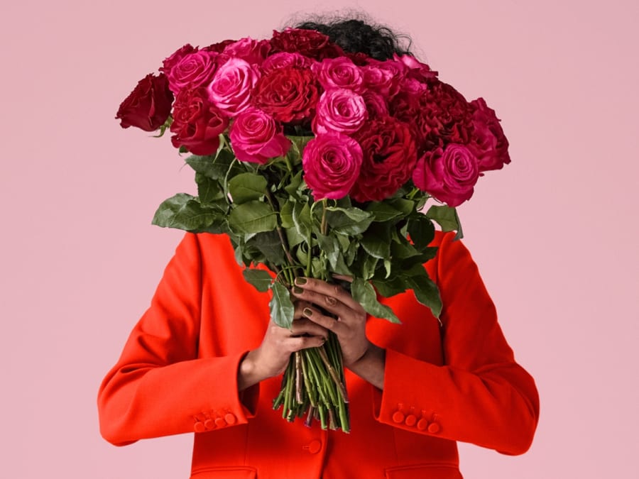 Valentine’s flowers. Read the flower guide 