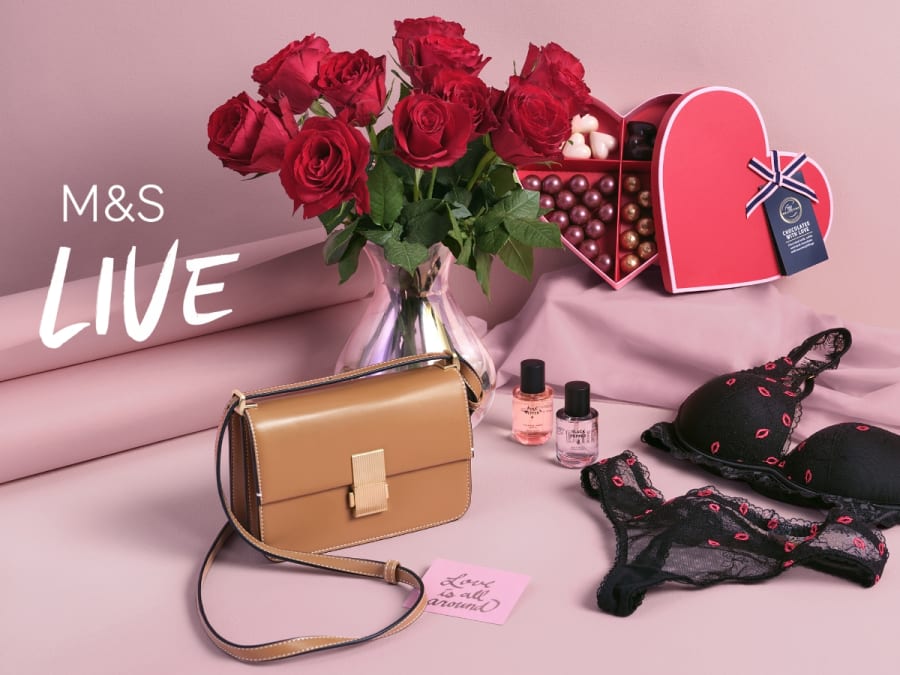 Valentine's gifts. Watch and shop live