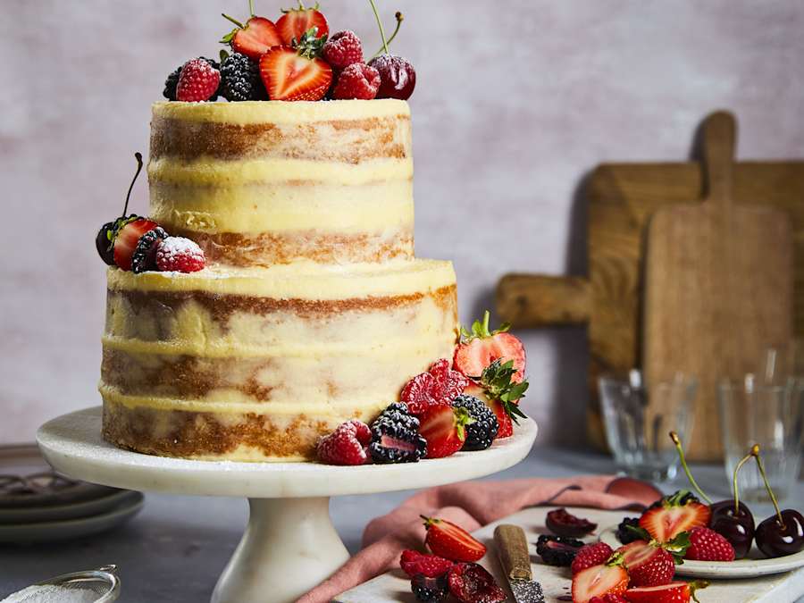 Cake and decorations. Read the feature