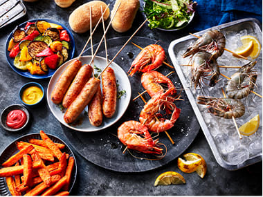 Barbecue food
