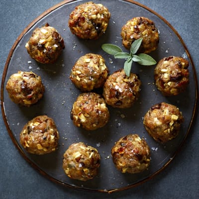 Pork, sage, chestnut and apple stuffing