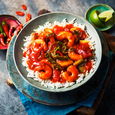 Firecracker Prawn Curry