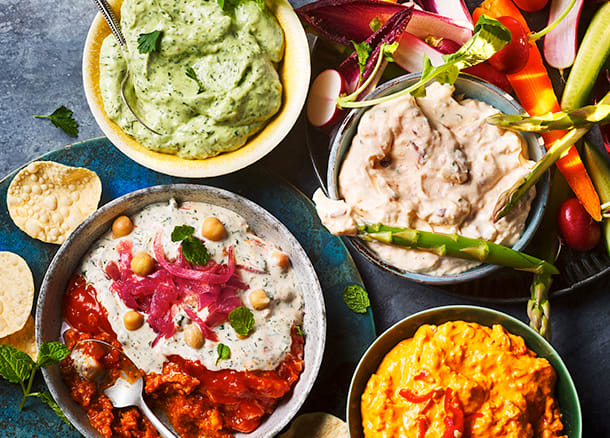 A selection of dips