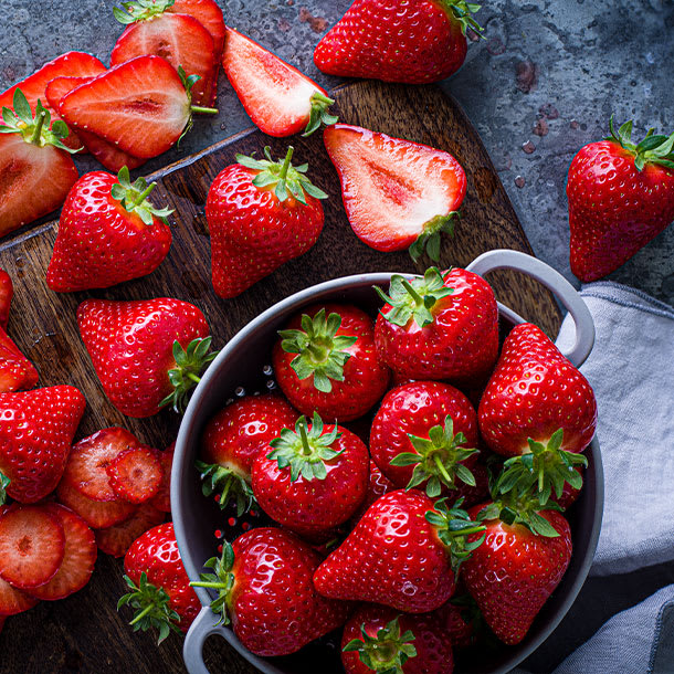 Strawberries, Food To Order