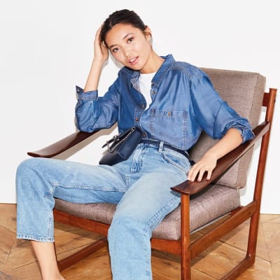 How to style double denim