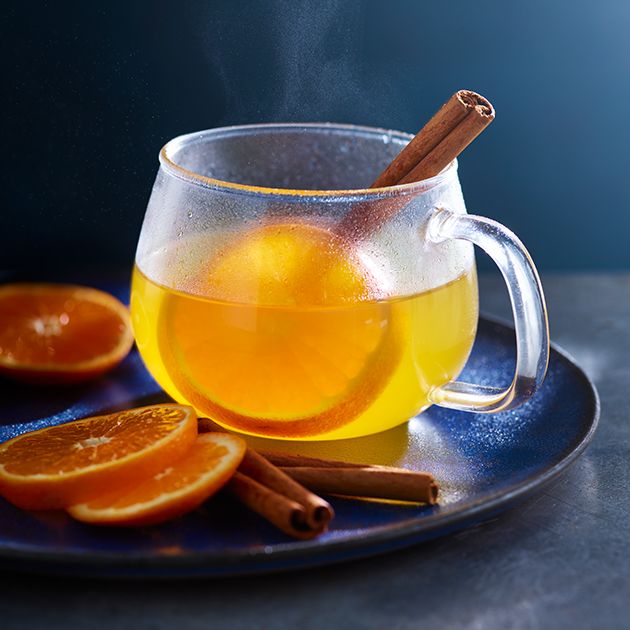 Hot clementine toddy