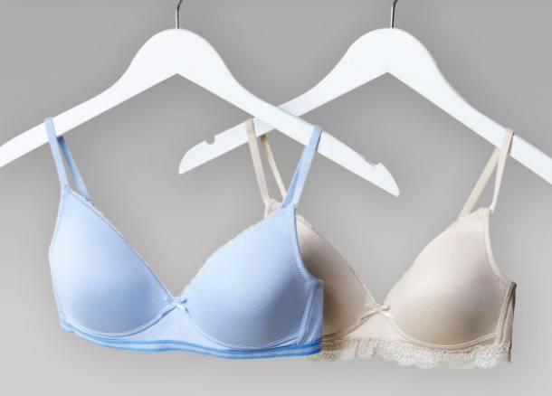 Selection of first T-shirt bras. Book a first bra fit