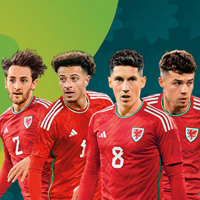Players from the Wales football teams