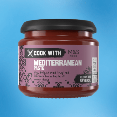 Cook with M&S Mediterranean paste