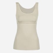 Almond light control sheer shaping vest