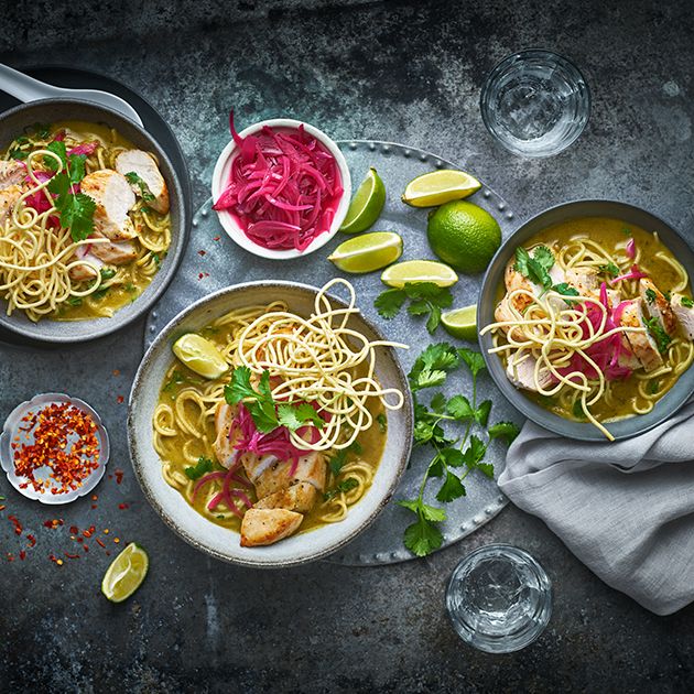 Jack Stein’s khao soi chiang mai curried noodle soup 