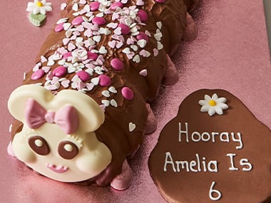 Connie the Caterpillar cake 