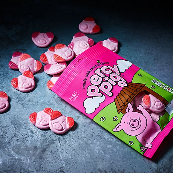 Percy Pig sweets 