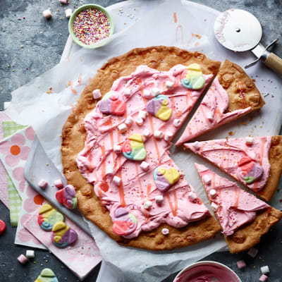 Percy Pig pizza
