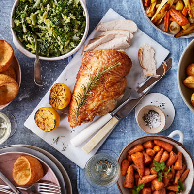 Roast dinner essentials from the M&S frozen range