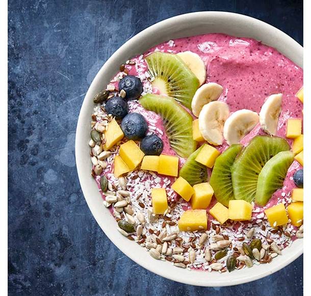 M&S breakfast bowl filled with foods good for your gut
