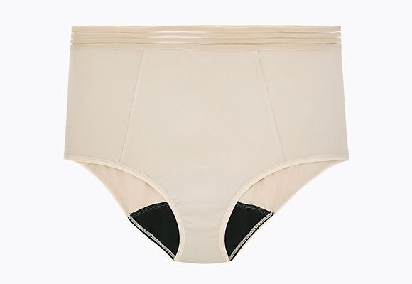 Nude full-brief Confidence knickers
