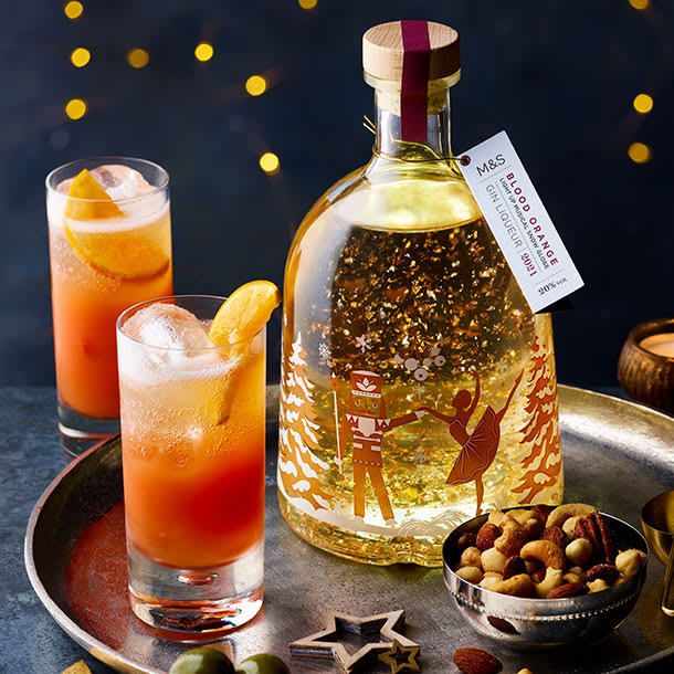 M&S Relaunches Its Snowglobe Gins For Christmas - Tyla