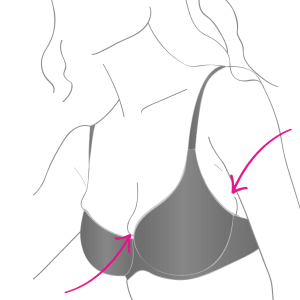 Image of Does your bra spill at the front?