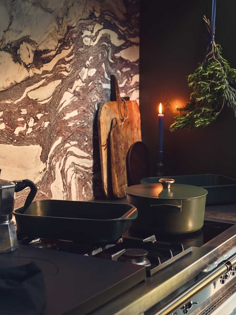 Woman wearing long-sleeved thermal top. Shop women’s thermals