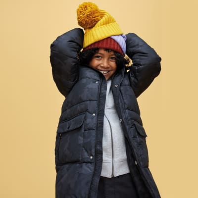 Childrens winter coats marks and best sale spencer