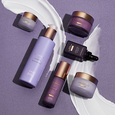 Formula beauty range Sleep & Replenish ultimate sleep cream. Shop now 