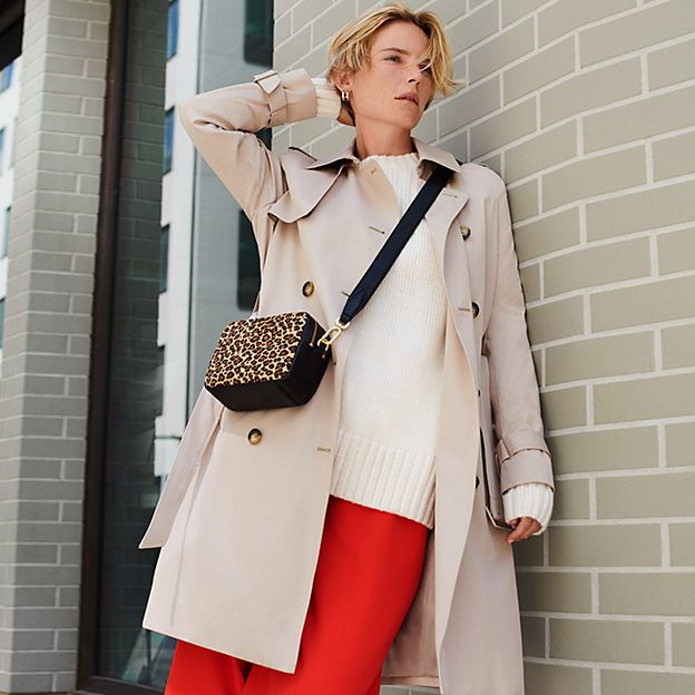 Beige M discount 70% Bershka Long coat WOMEN FASHION Coats Elegant 