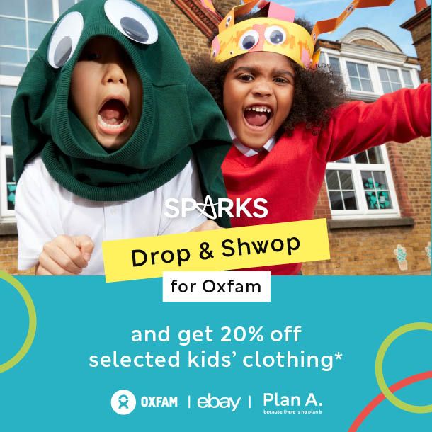 Sparks Drop & Shwop for Oxfam