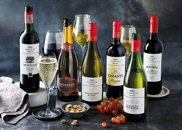 Bottles of Classics wines