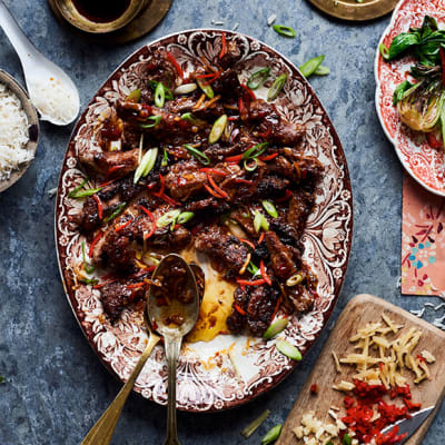 Crispy chilli beef