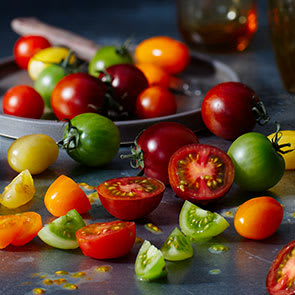 A selection of tomatoes