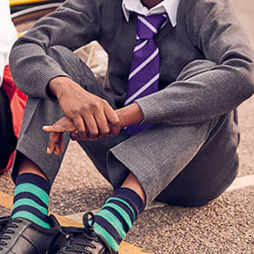 M&S stain and weatherproof school trousers