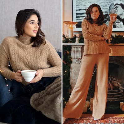 marks and spencer camel jumper