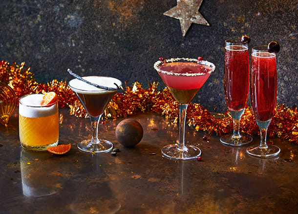 Christmas cocktails