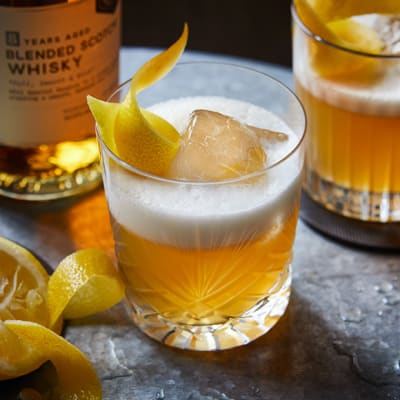 Darjeeling whisky sour