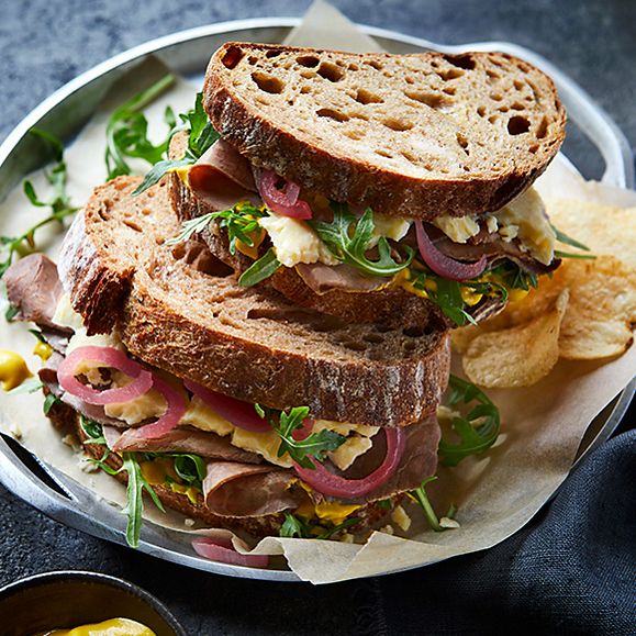 Ultimate roast beef sandwich