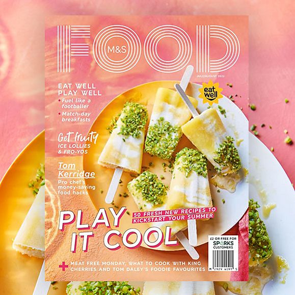 The July/August issue of M&S Food magazine