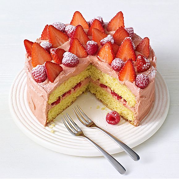 Recipe for Royal red berry cake