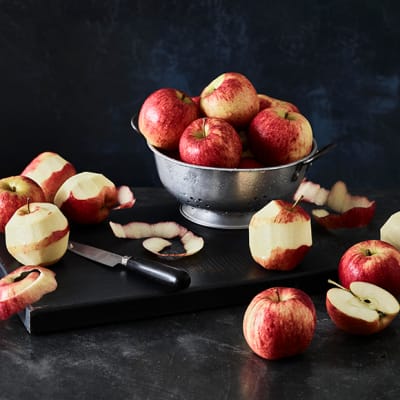 A bowl of Envy apples