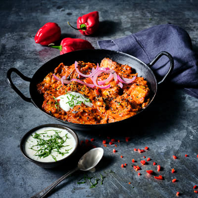 The Hot One - chargrilled chicken curry