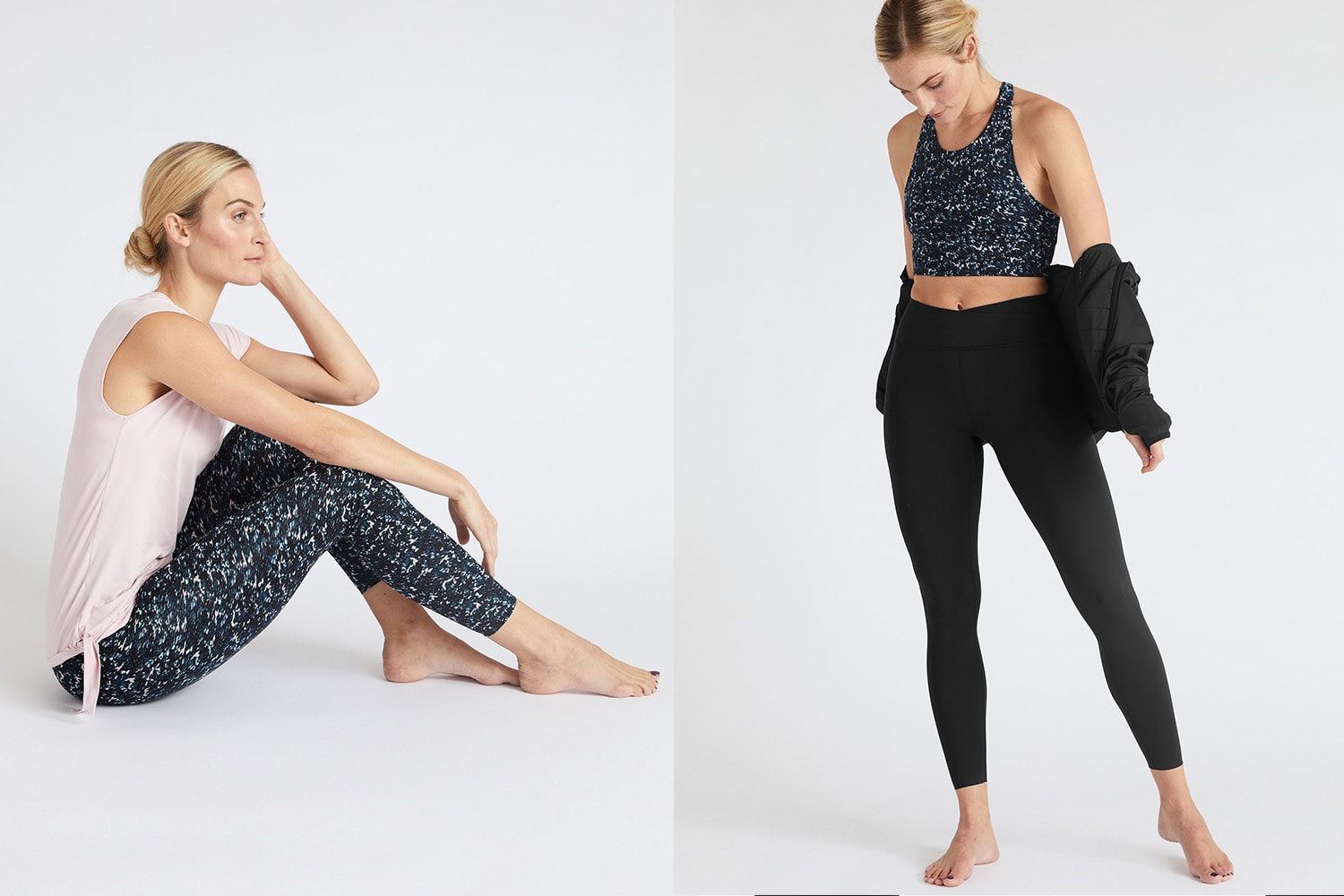 Woman wearing Go Balance leggings